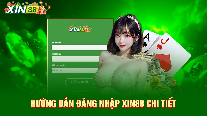 Hướng dẫn đăng nhập Xin88 chi tiết 